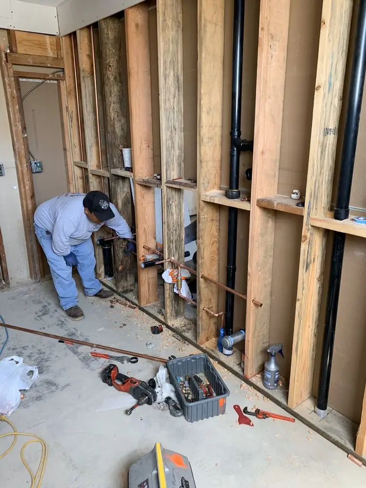 Commercial rough-in plumbing for Commercial Plumbing in Summerville